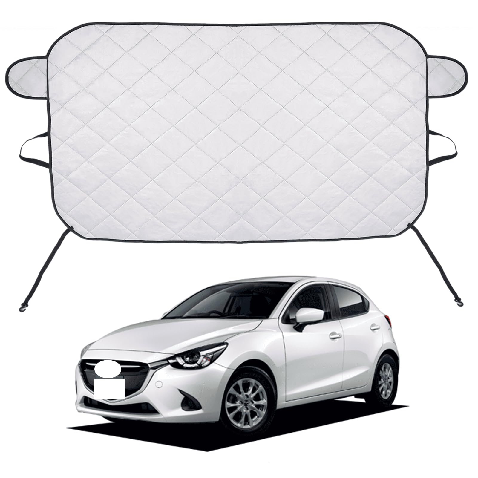 Amazon.co.jp: VOMIREL フロントガラスカバー マツダ MAZDA2（旧デミオ